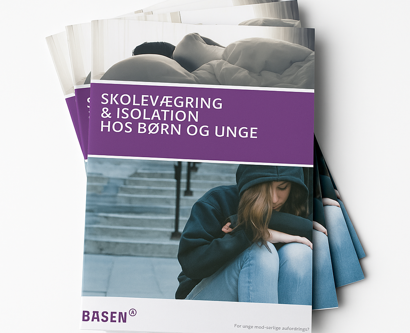Brochure om skolevægring og isolation hos børn og unge.