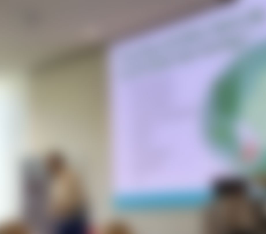 Kvinde, der præsenterer på Basen Konferencen 2025